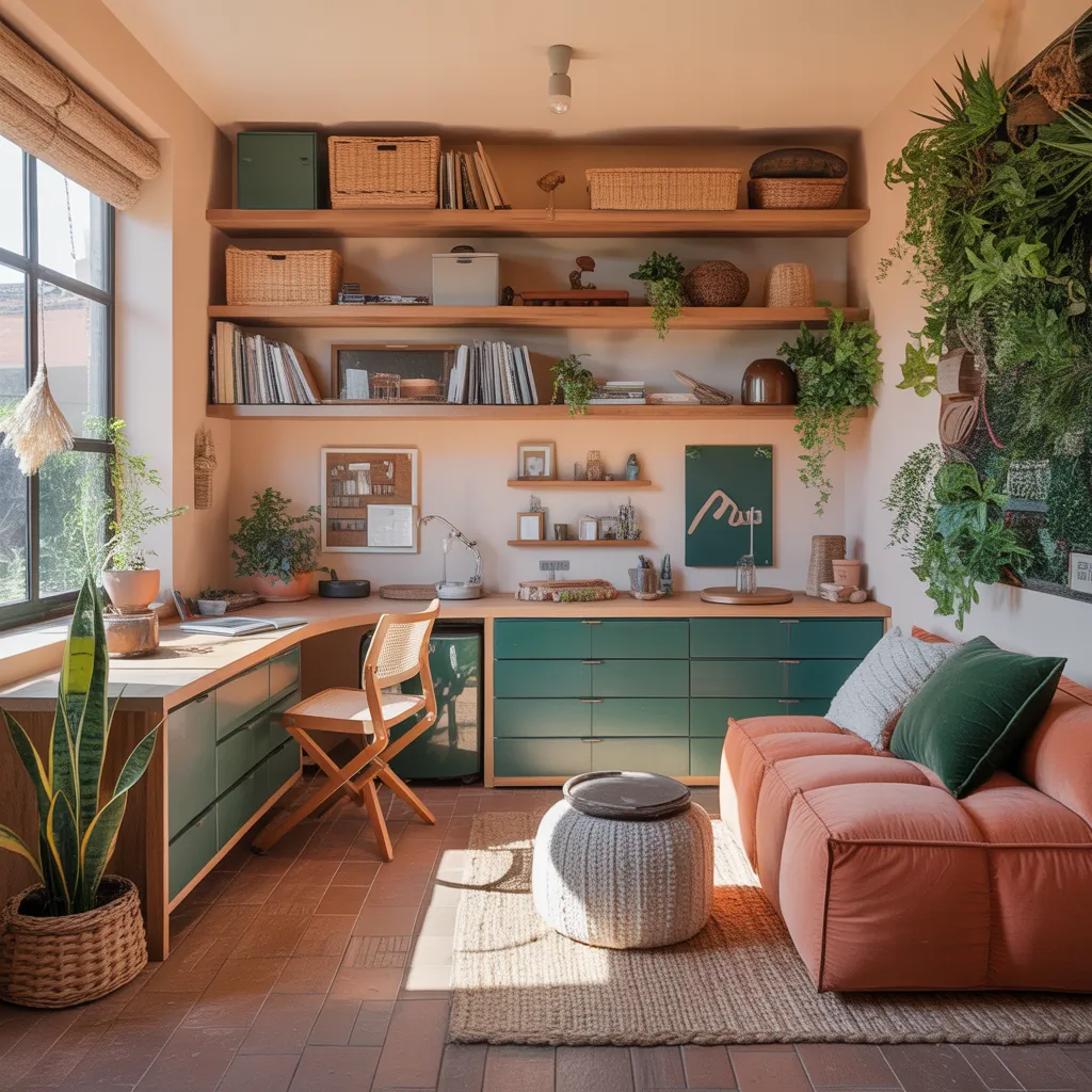 decorating ideas for small dens