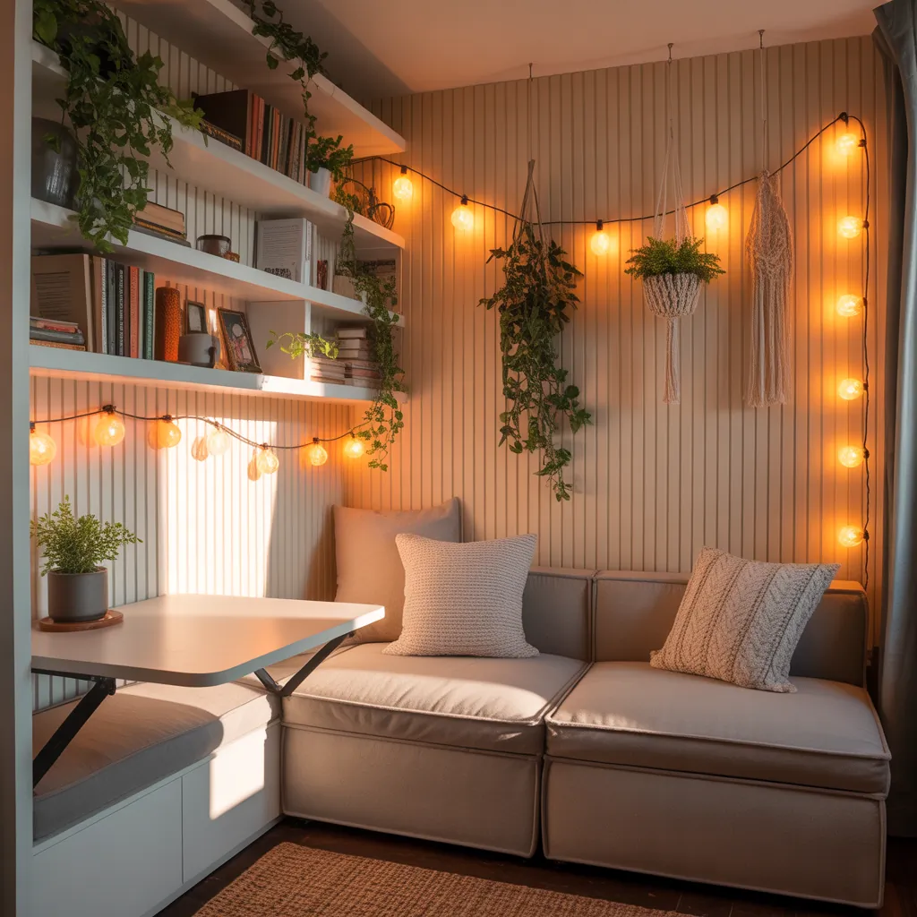 decorating ideas for small dens