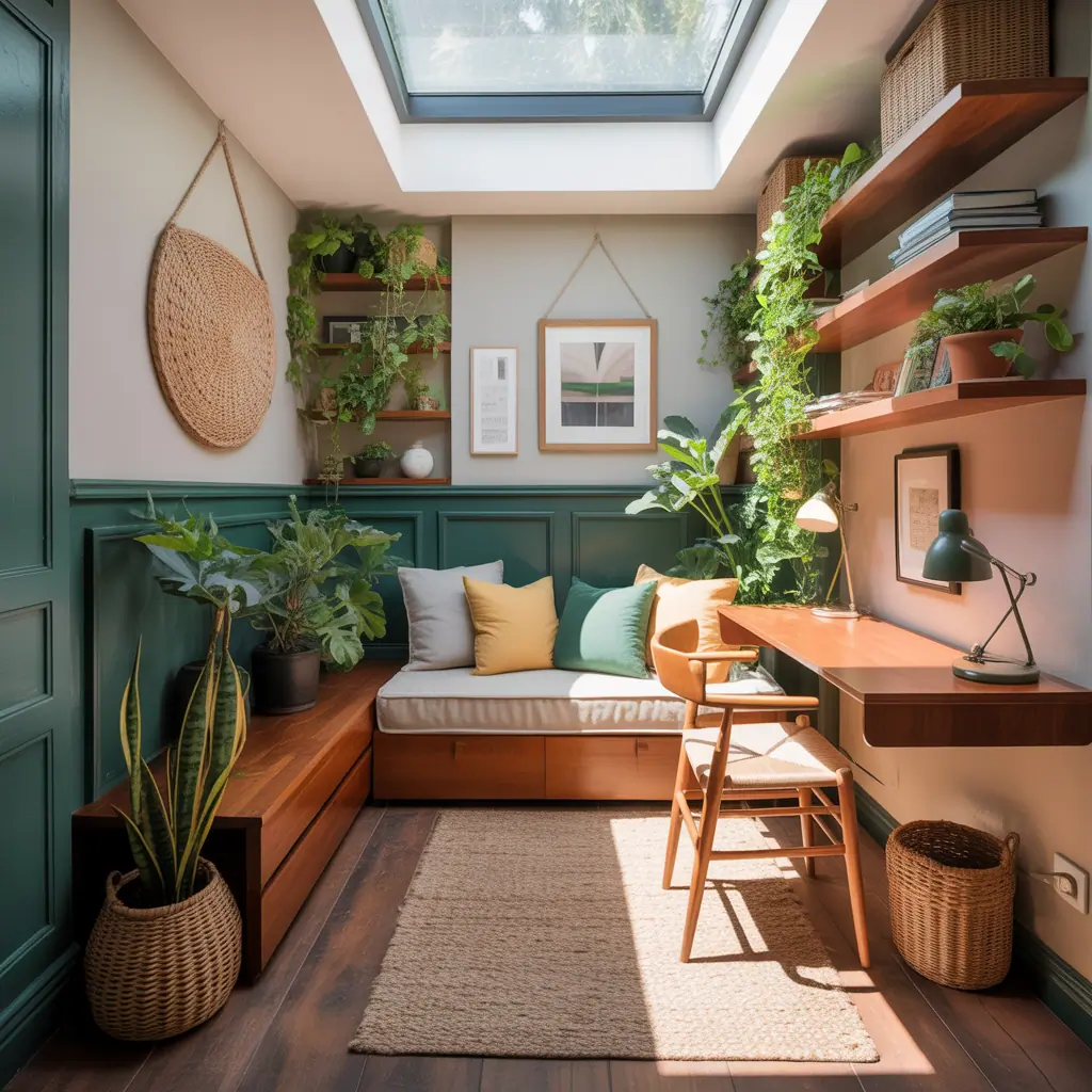 decorating ideas for small dens