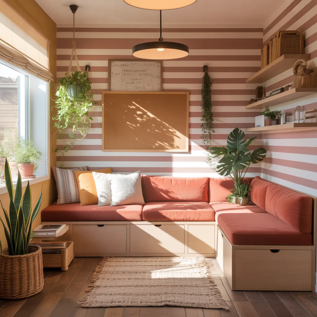 decorating ideas for small dens