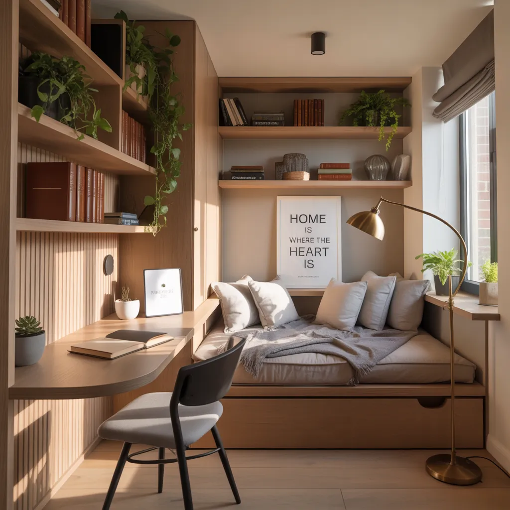 decorating ideas for small dens