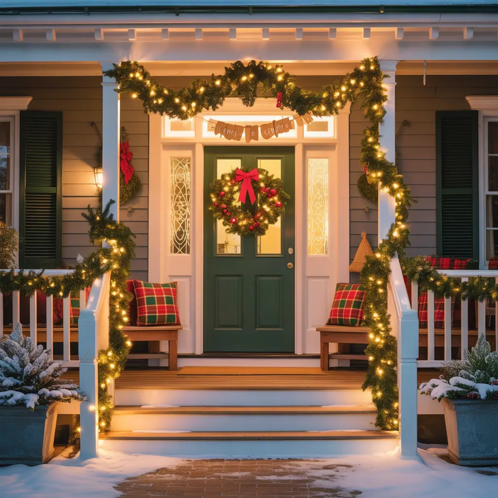decorating porch christmas ideas