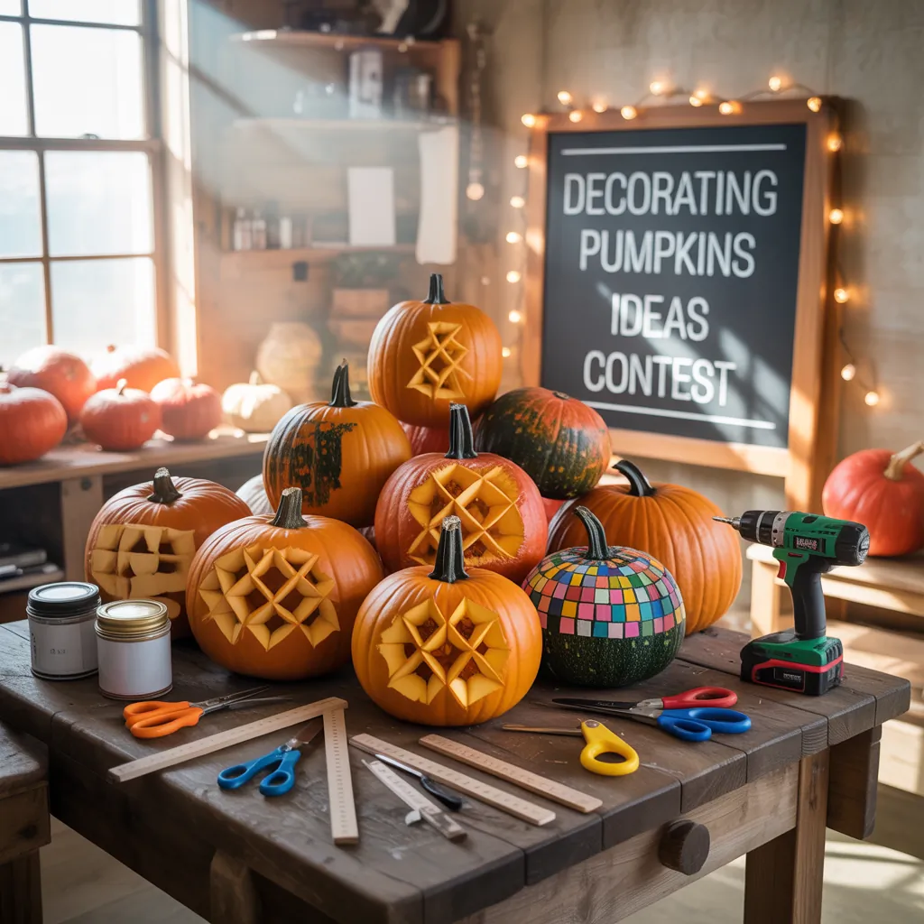 decorating pumpkins ideas contest