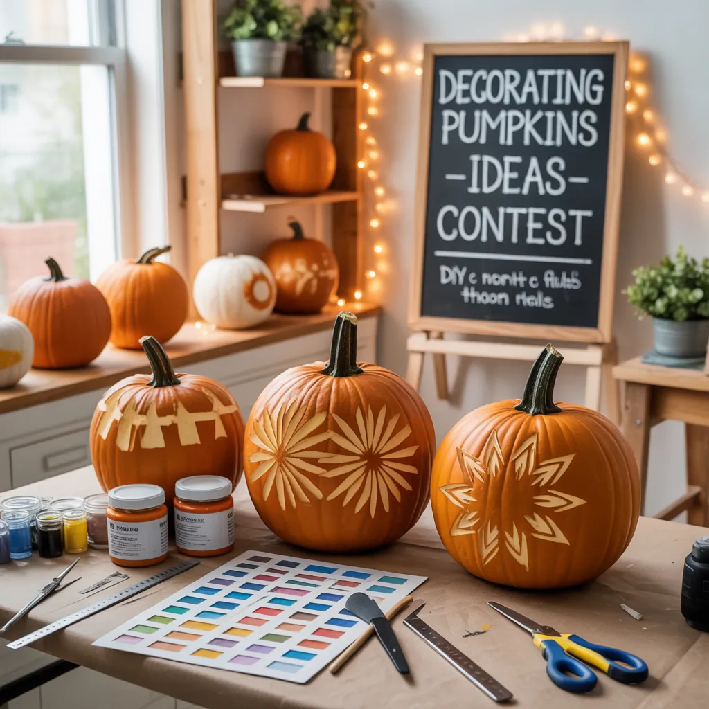 decorating pumpkins ideas contest
