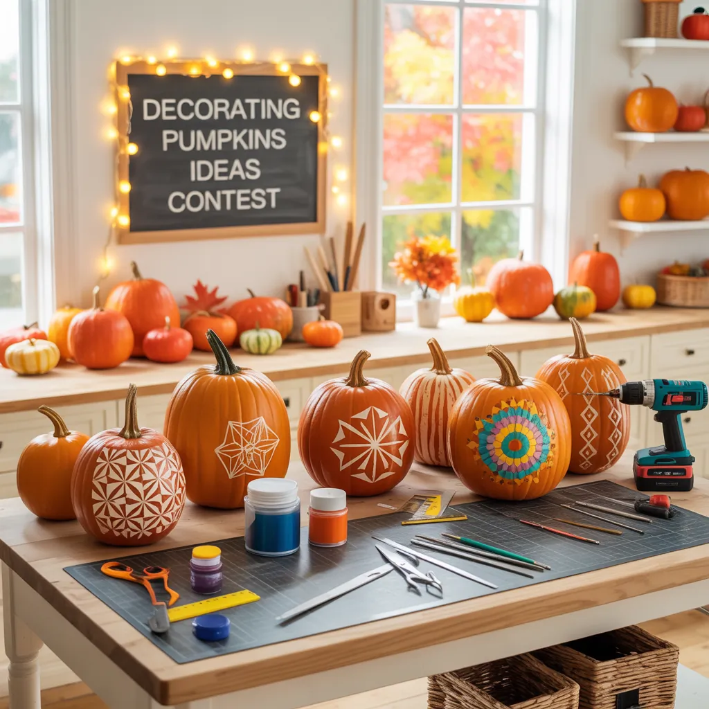 decorating pumpkins ideas contest