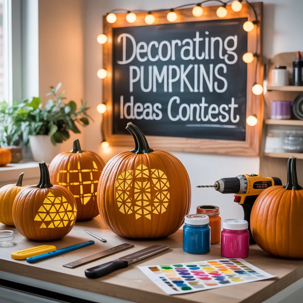 decorating pumpkins ideas contest