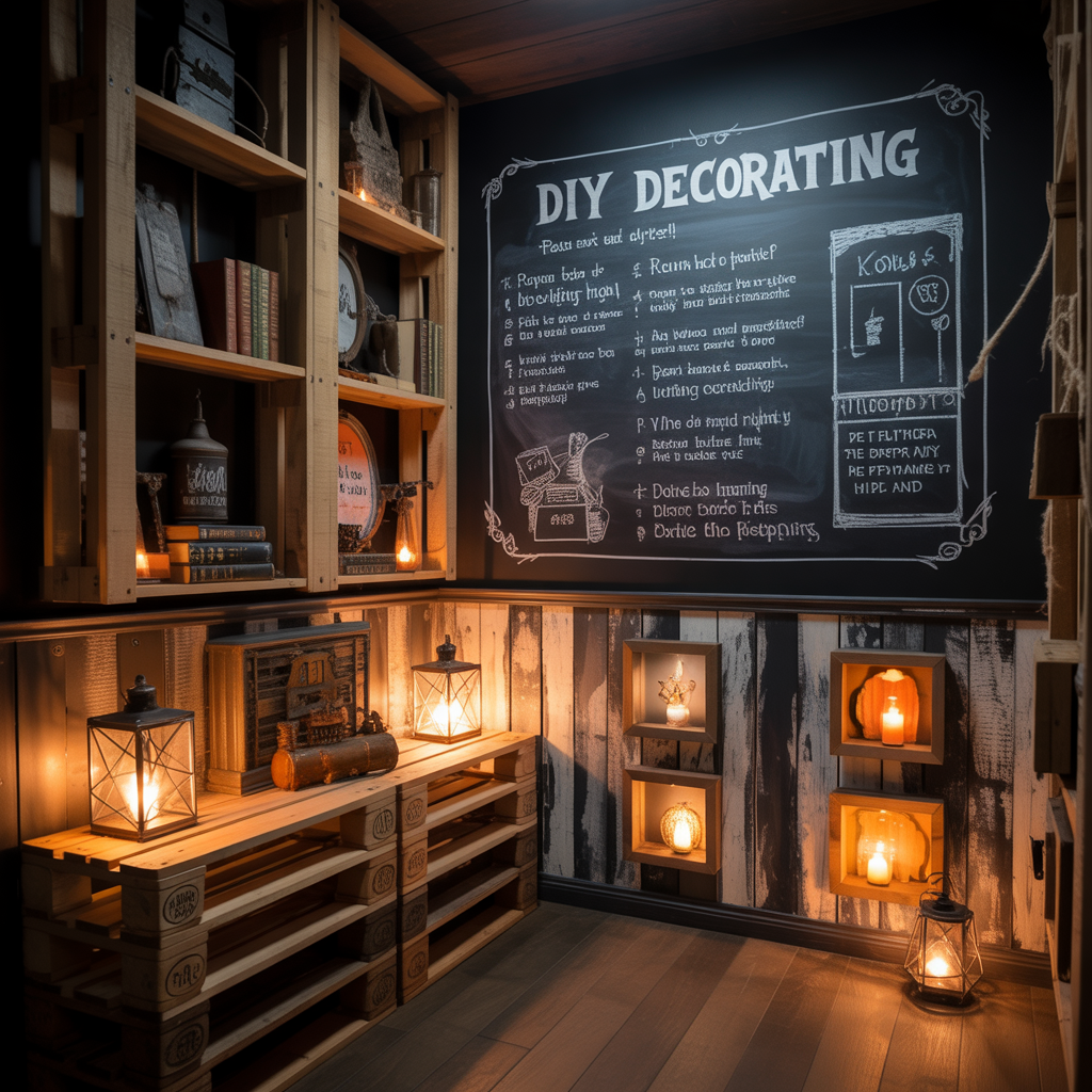decoration ideas haunted house