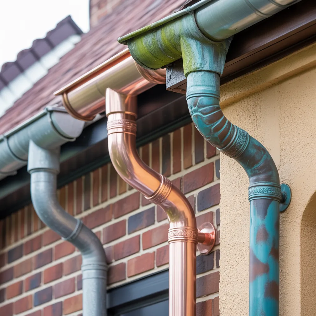 decorative downspout drainage options
