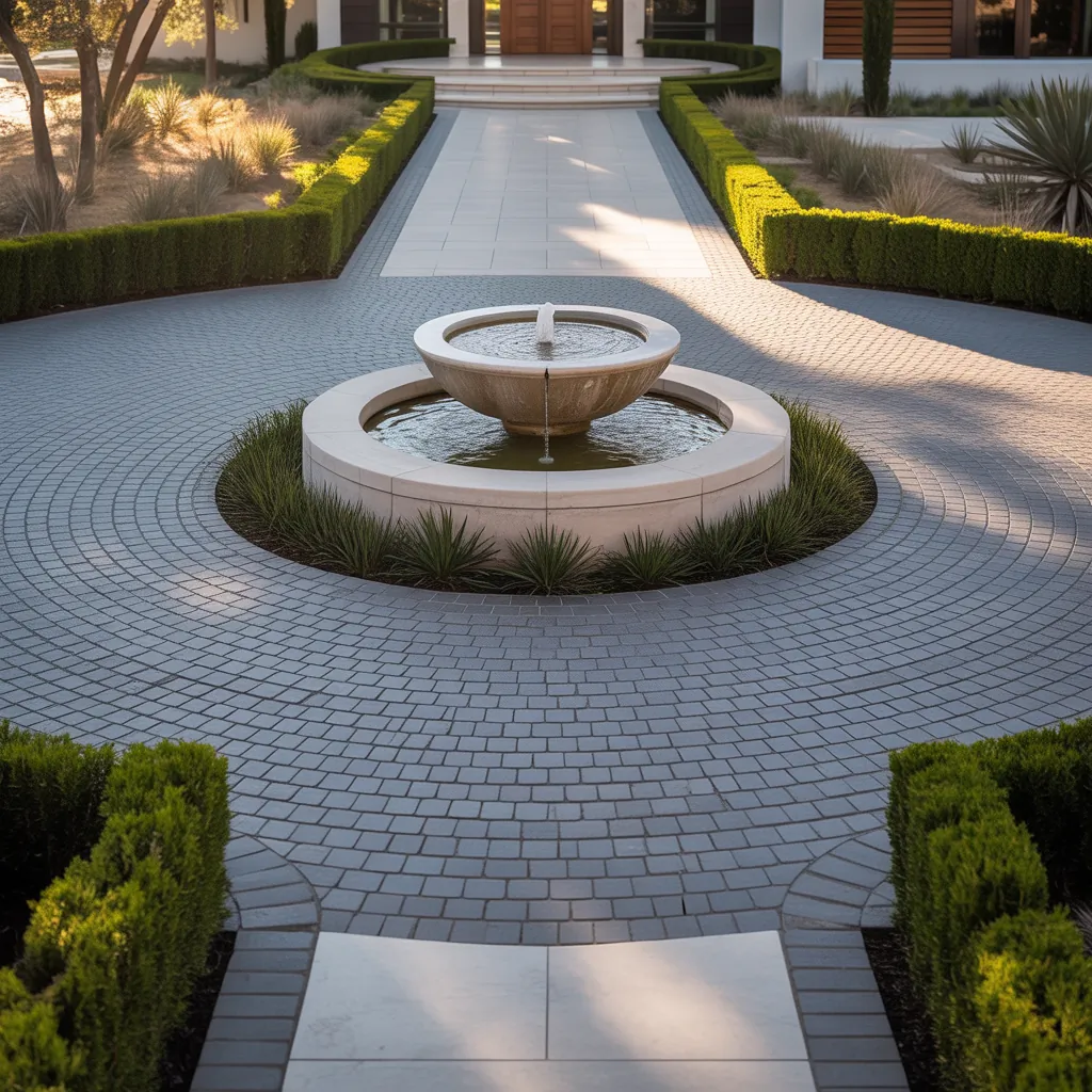 design circular driveway layout ideas