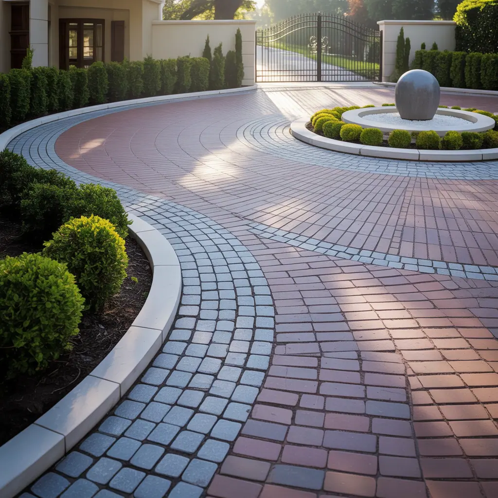 design circular driveway layout ideas