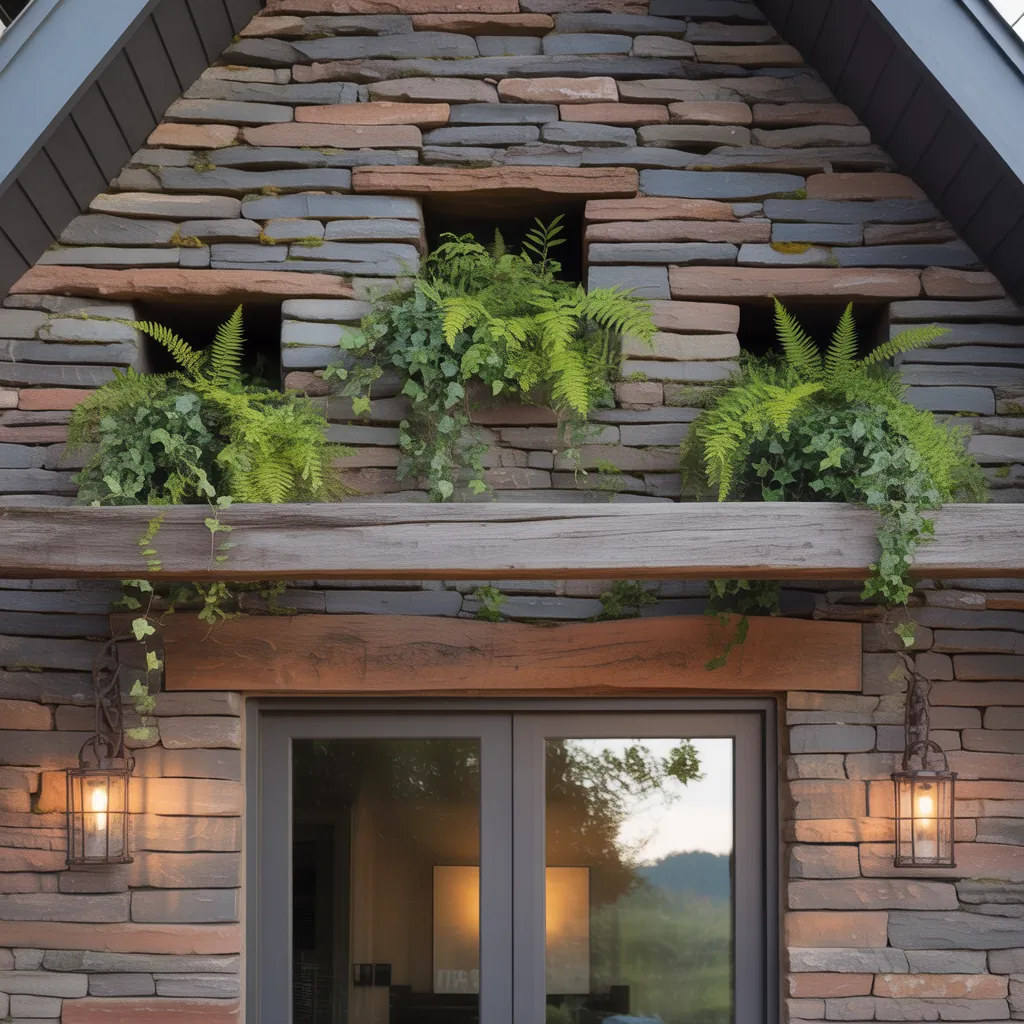 design ideas exterior stone wall