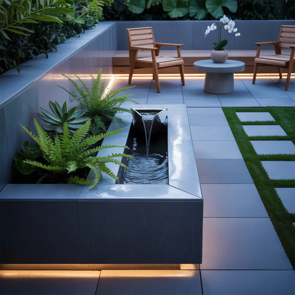 design ideas for modern outdoor corner garden
