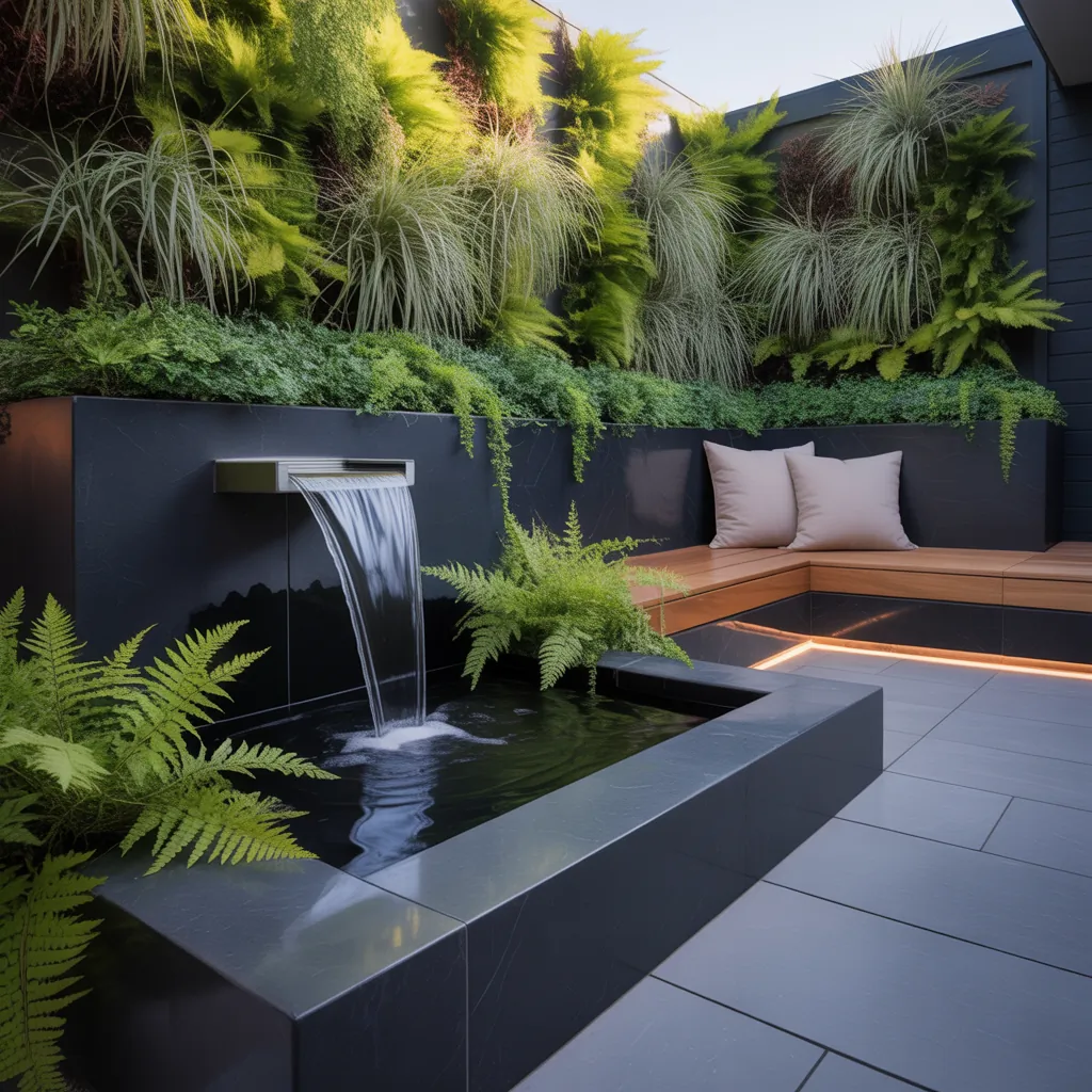 design ideas for modern outdoor corner garden