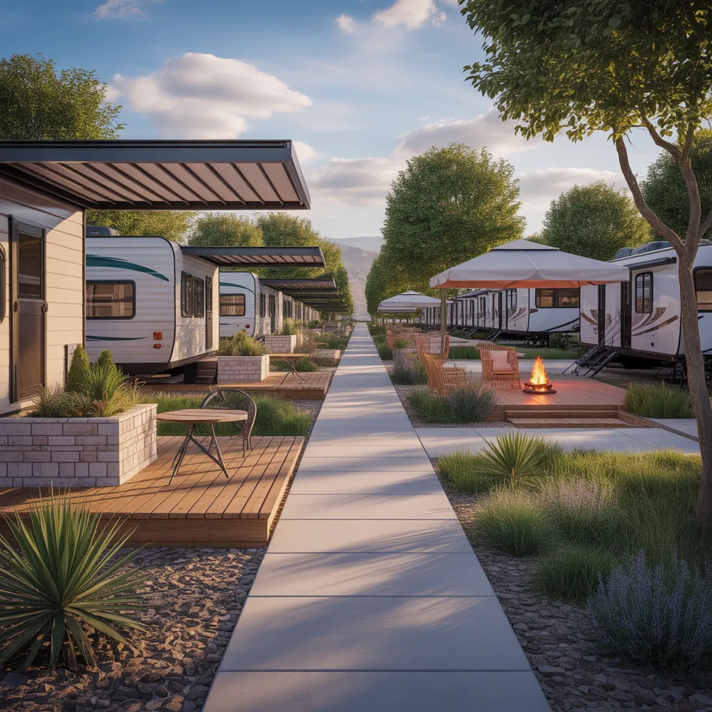 design ideas for rv park