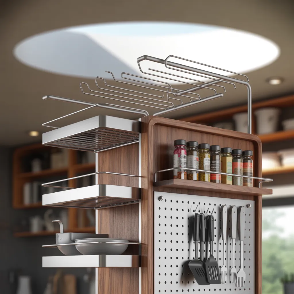 designs for kitchen rack