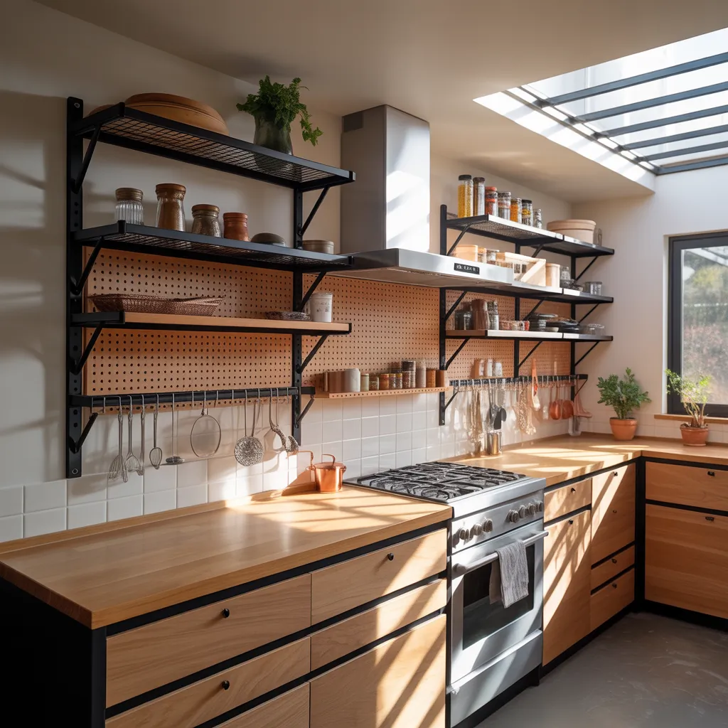 designs for kitchen rack