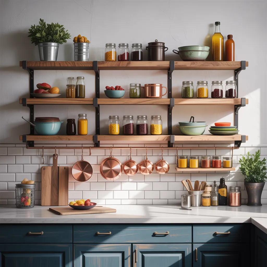 designs for kitchen rack