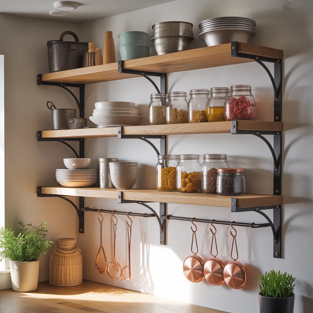 designs for kitchen rack