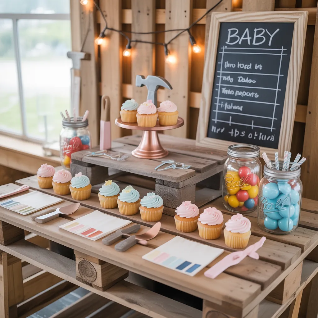 dessert table ideas baby shower