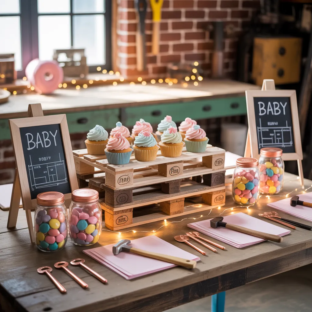 dessert table ideas baby shower