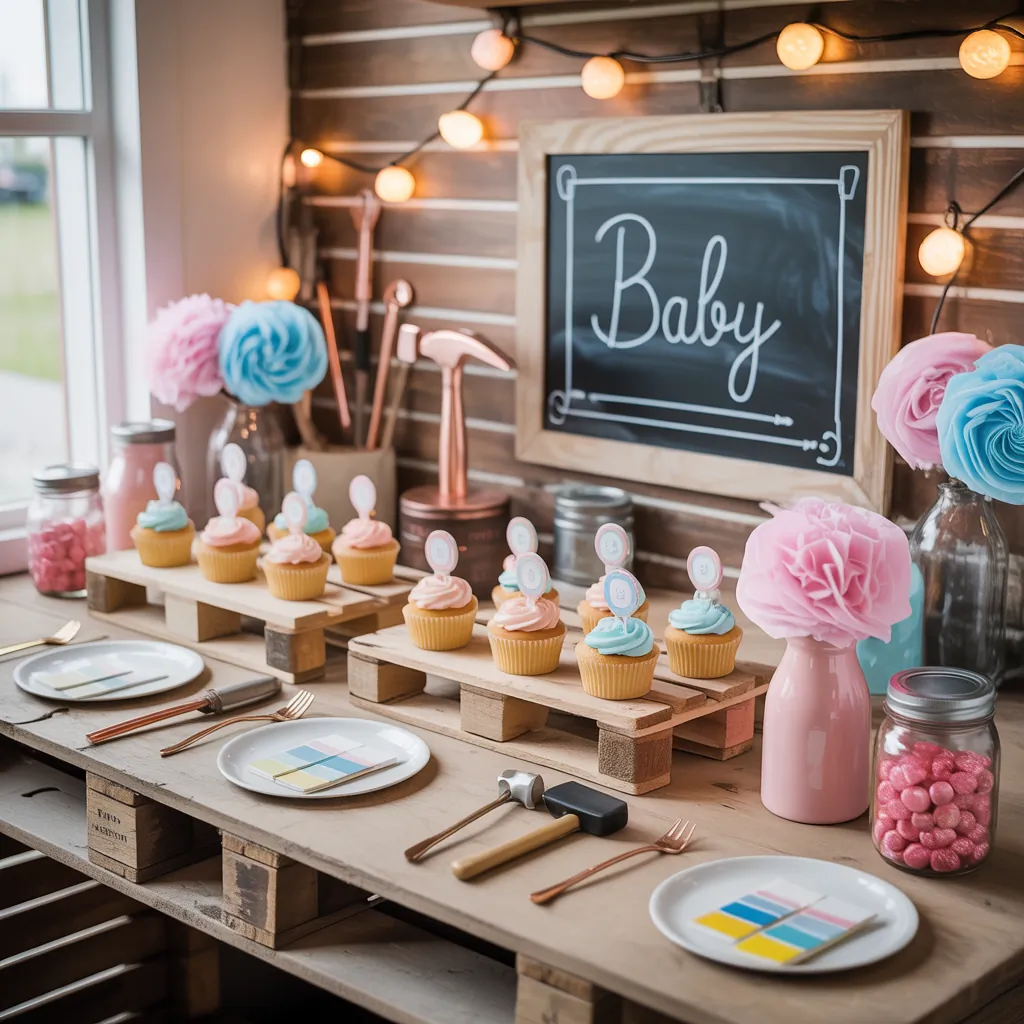 dessert table ideas baby shower