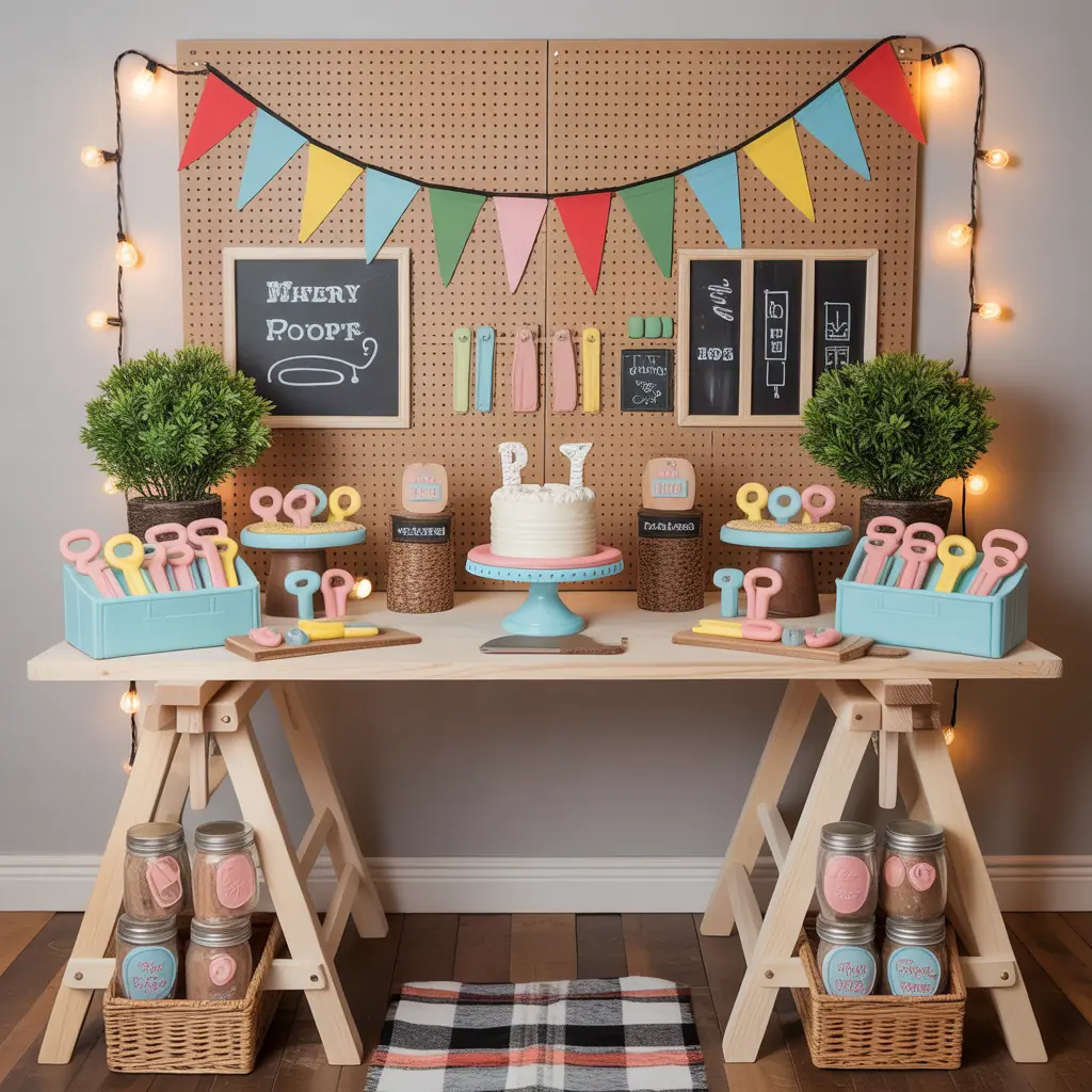 dessert table ideas baby shower