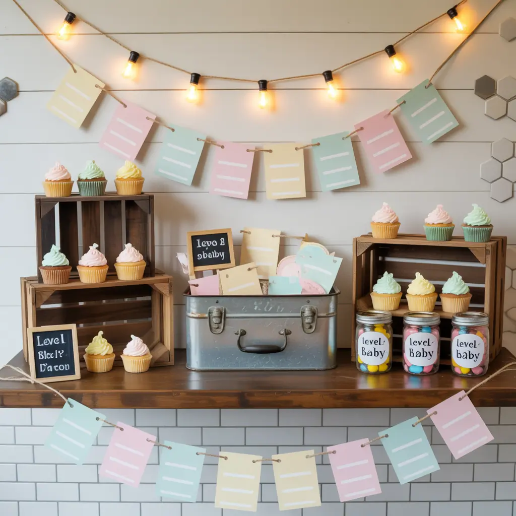 dessert table ideas baby shower