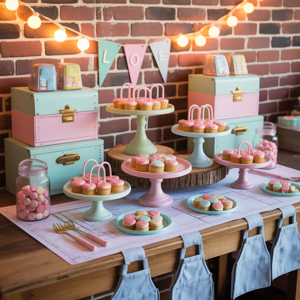dessert table ideas baby shower