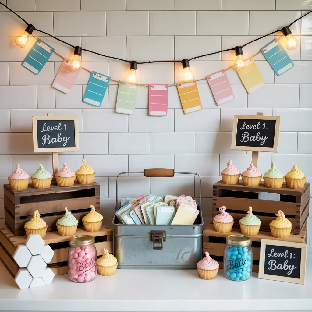 dessert table ideas baby shower