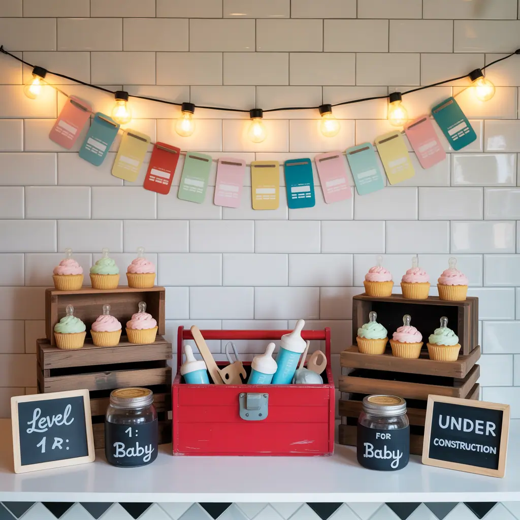 dessert table ideas baby shower