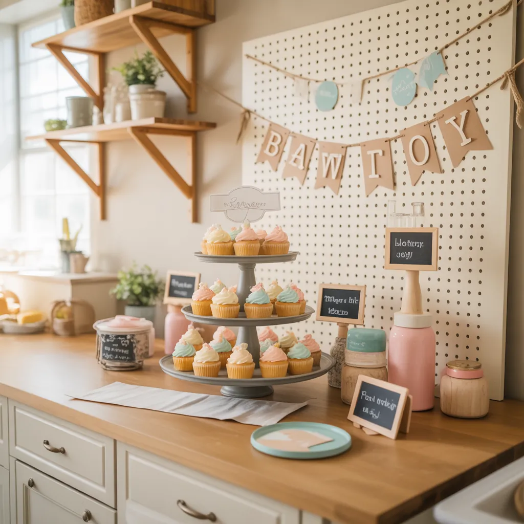 dessert table ideas baby shower