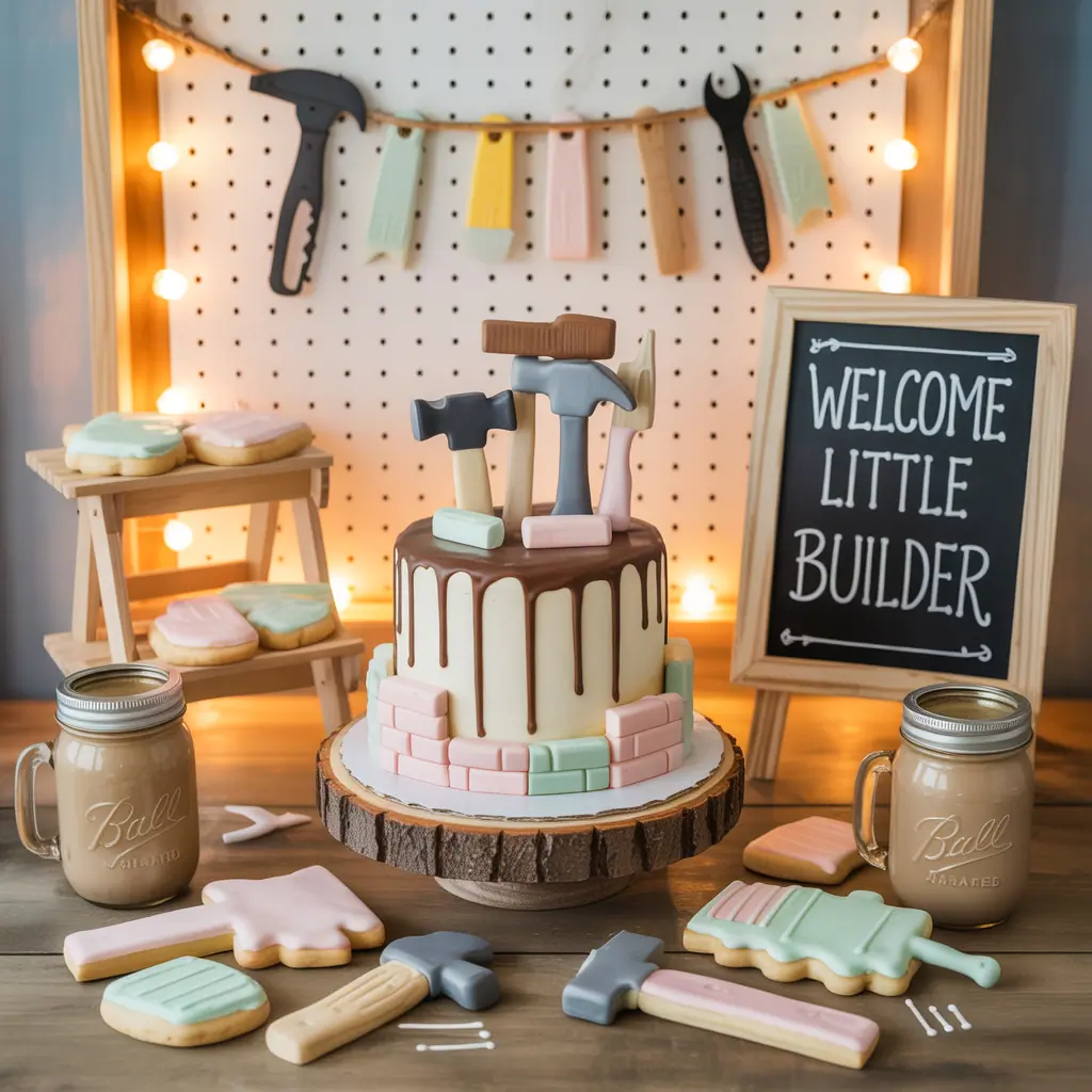 dessert table ideas baby shower