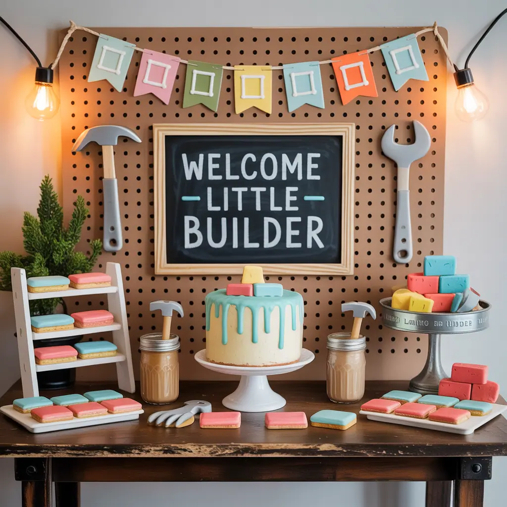 dessert table ideas baby shower