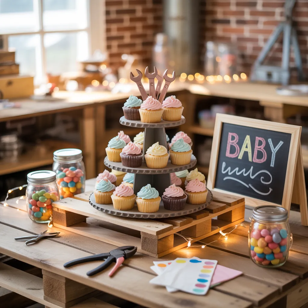 dessert table ideas baby shower