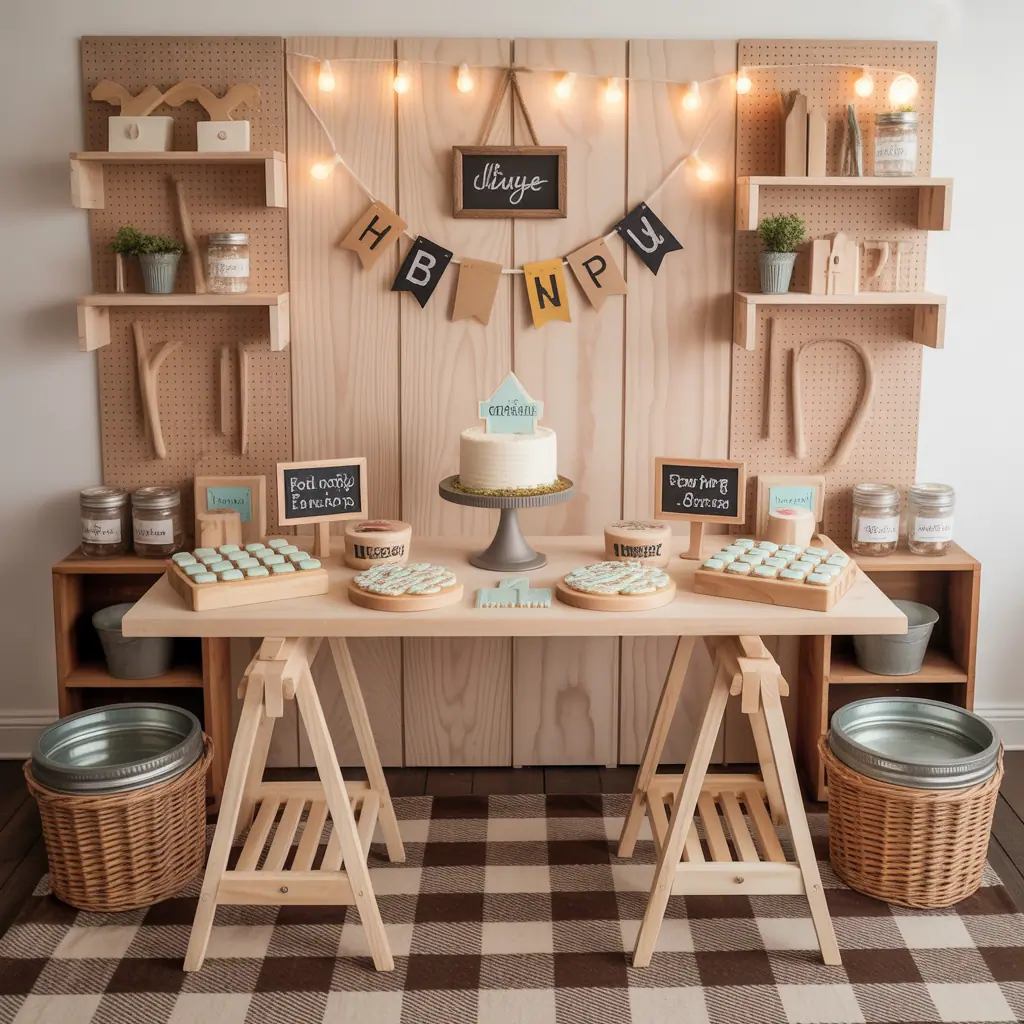 dessert table ideas baby shower