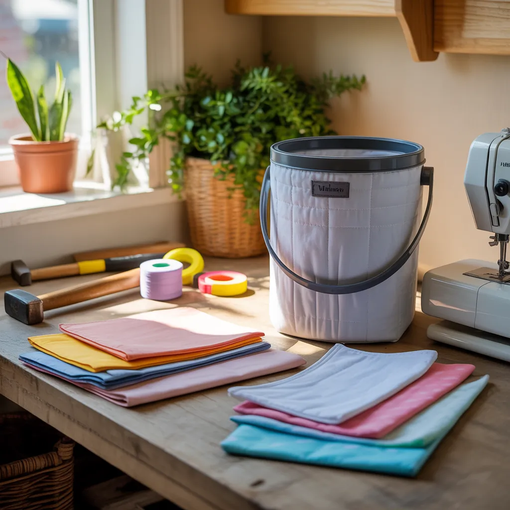diaper pail cloth ideas