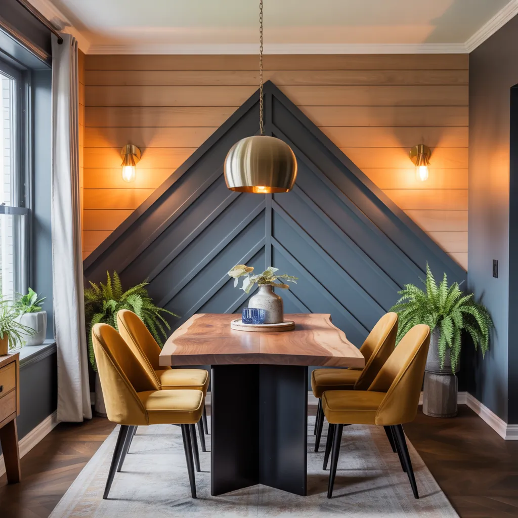 dining accent wall ideas