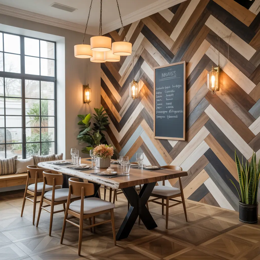 dining accent wall ideas