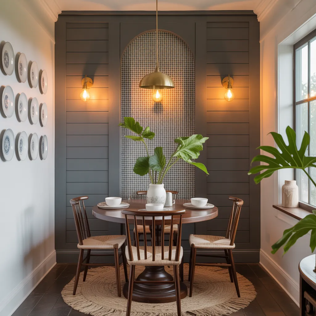 dining accent wall ideas