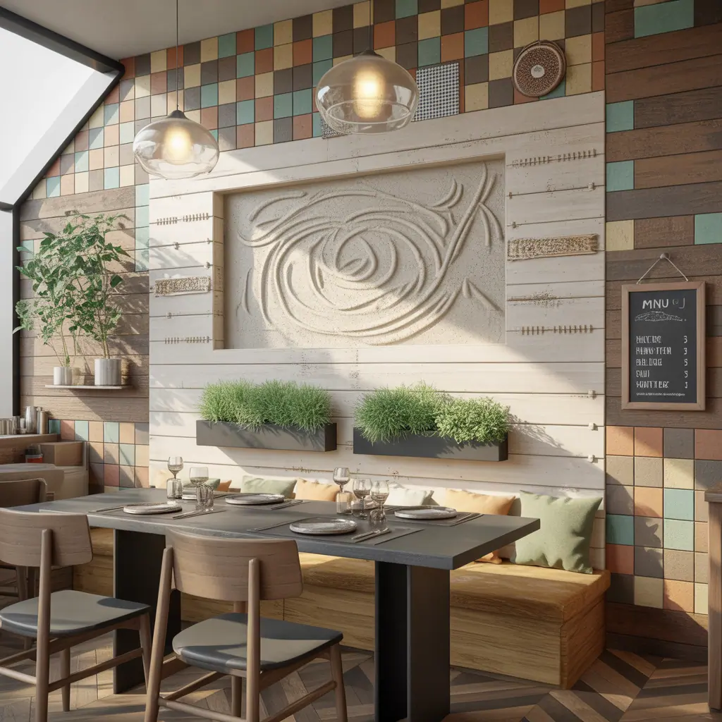 dining accent wall ideas