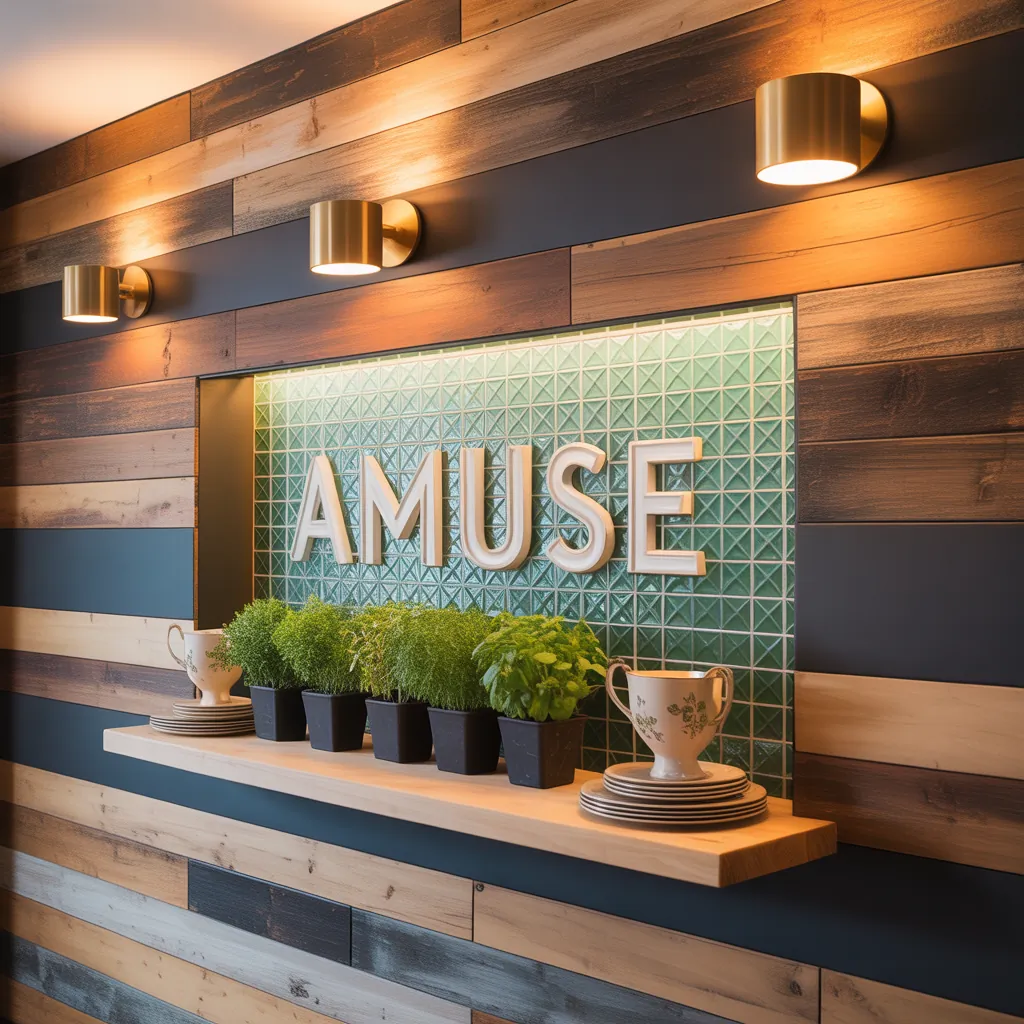 dining accent wall ideas