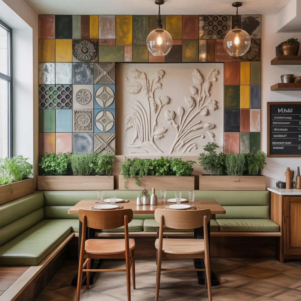 dining accent wall ideas