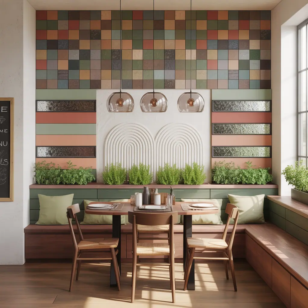 dining accent wall ideas