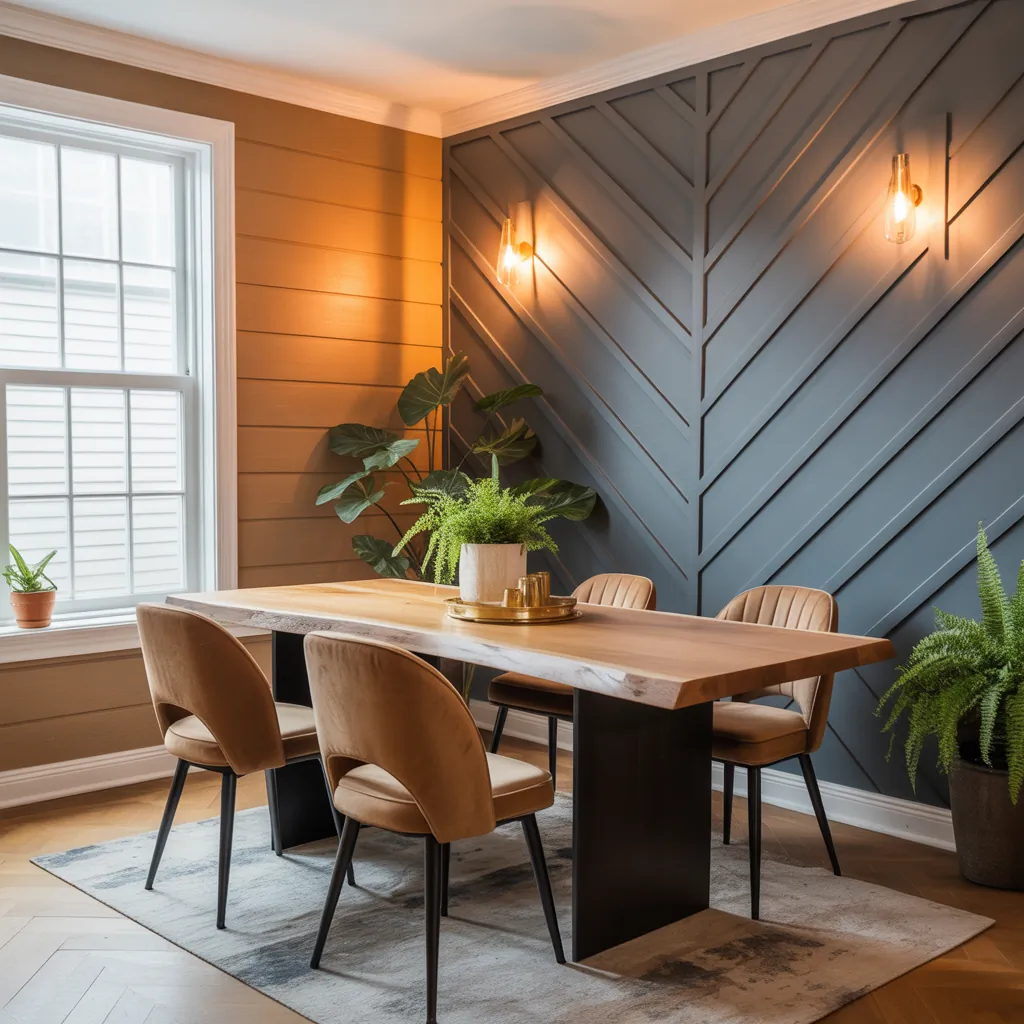 dining accent wall ideas