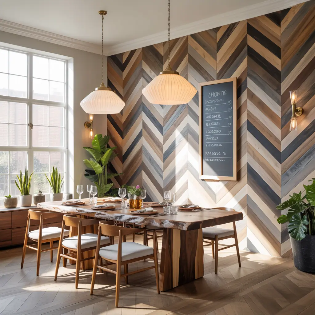 dining accent wall ideas