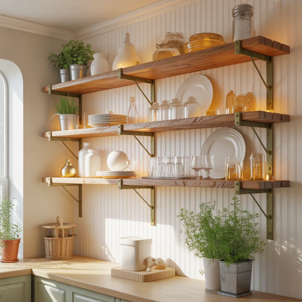 dining room shelves inspiration