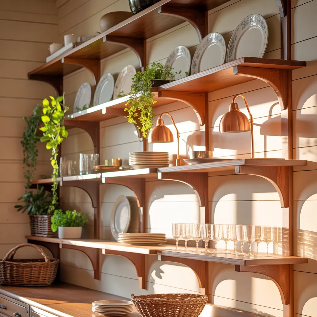 dining room shelves inspiration