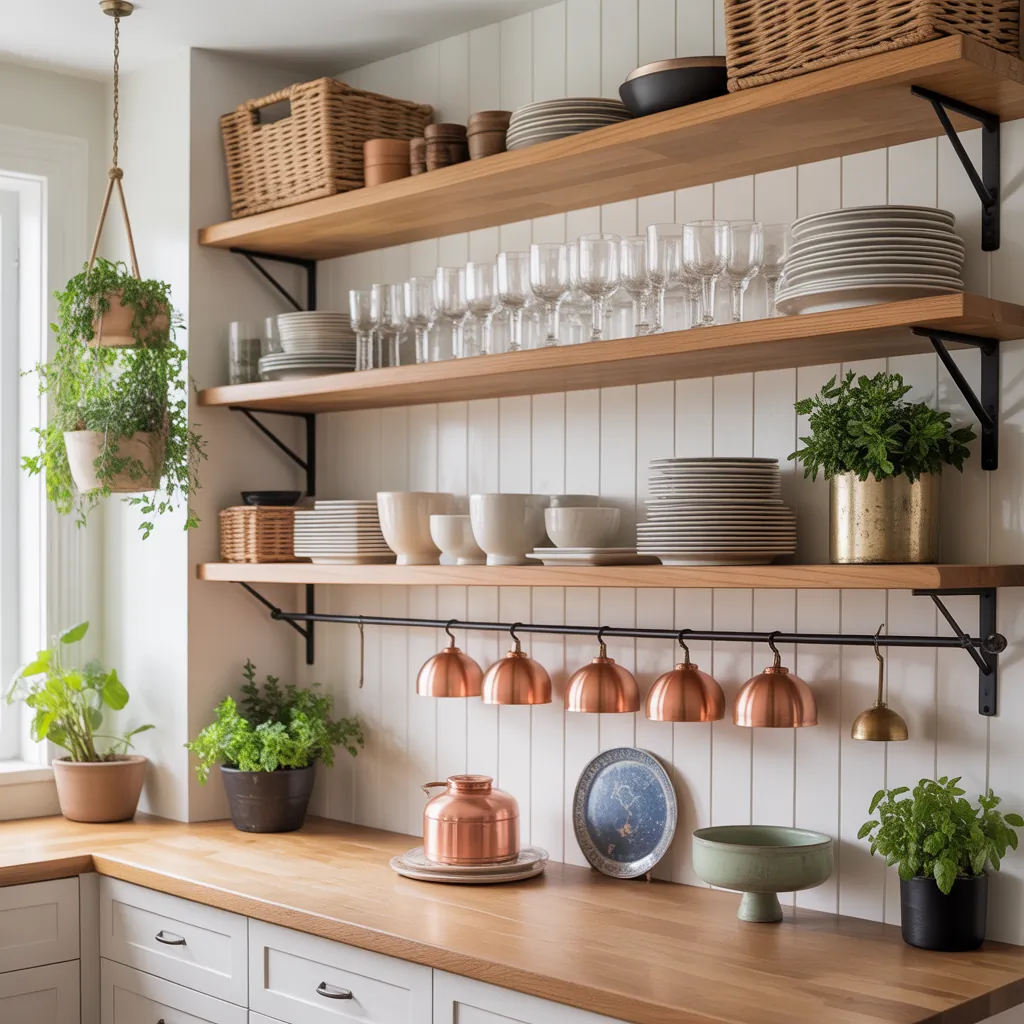 dining room shelves inspiration