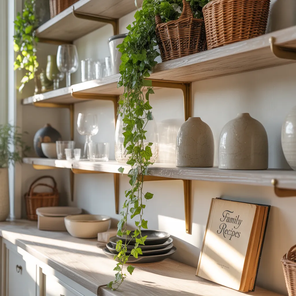 dining room shelves inspiration