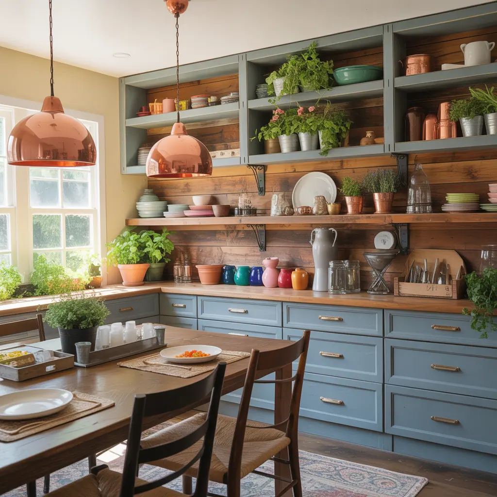 dining room shelves inspiration
